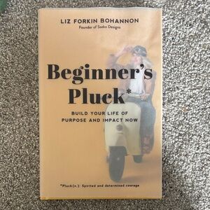 Beginner's Pluck by Liz Forkin Bohannon book- Yellow Cover